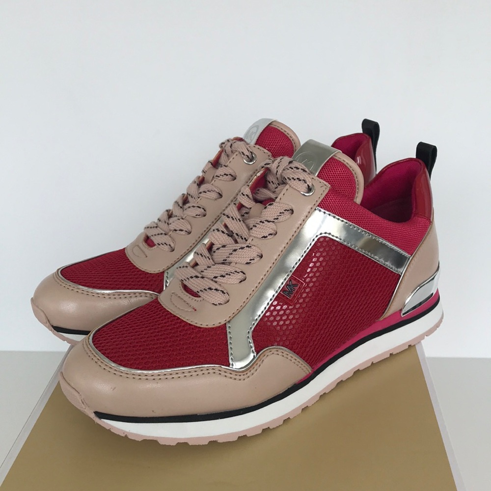 Michael Kors Maddy Trainer mesh shoes sneakers - Picture 1 of 8